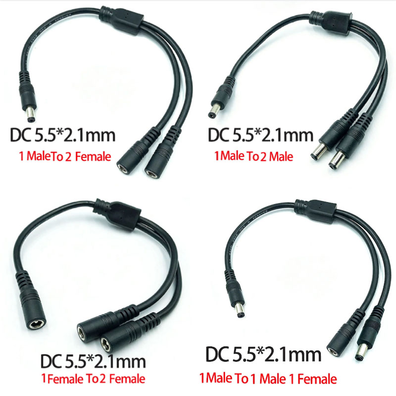 1 szt. Złącze DC 5.5mm*2.1mm 1 – Led El Wire recenzja i cena